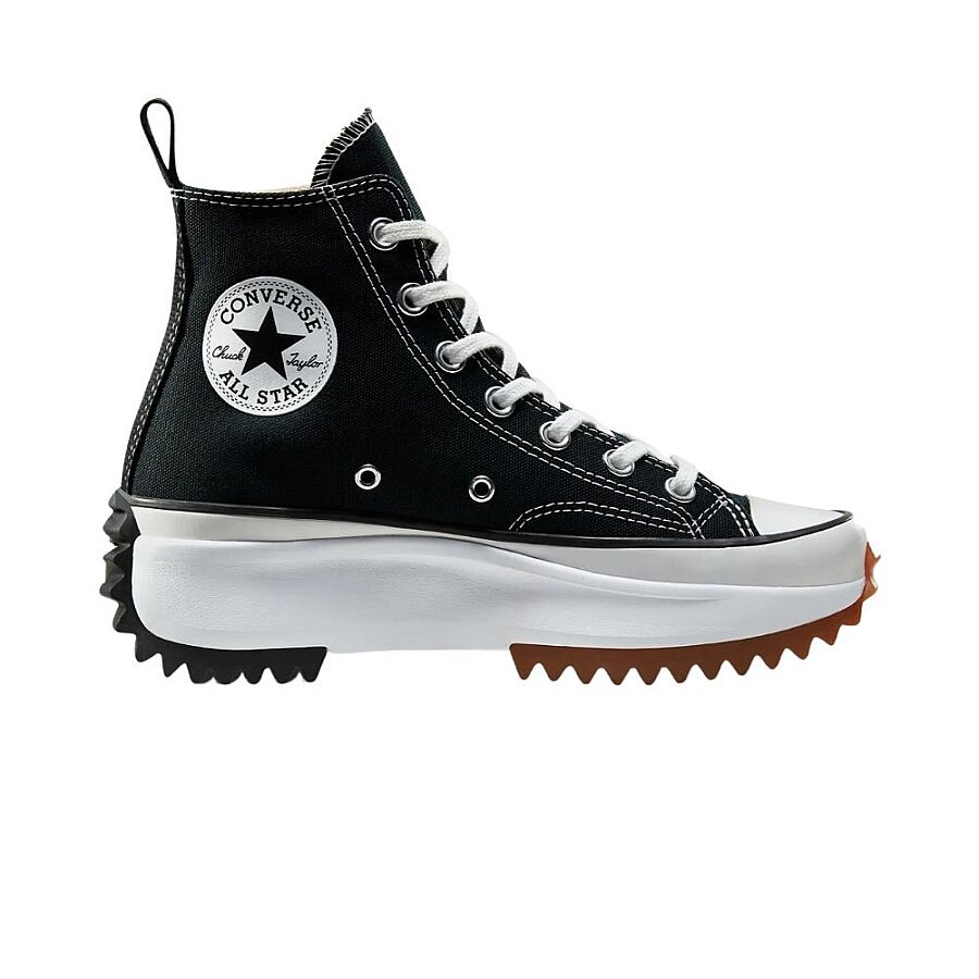 Converse Run Star Hike Unisex Siyah Platform Sneaker 166800c  - 1