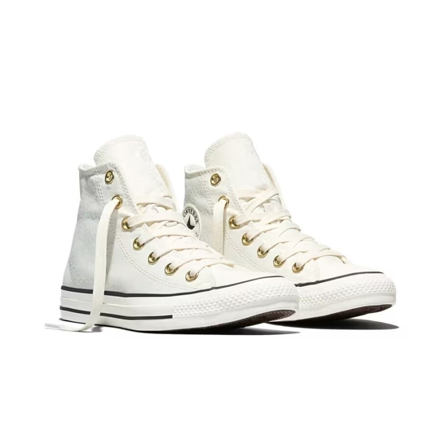 Converse A19110c Ctas Hı Egret-black-gold - 3