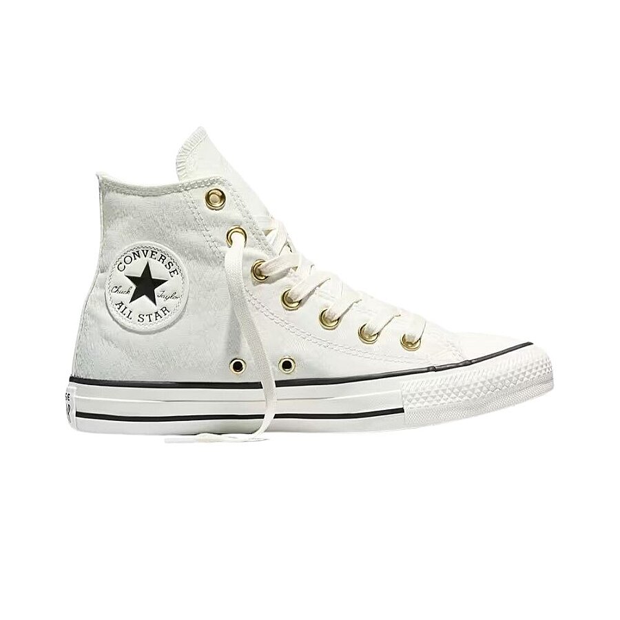 Converse A19110c Ctas Hı Egret-black-gold  - 1