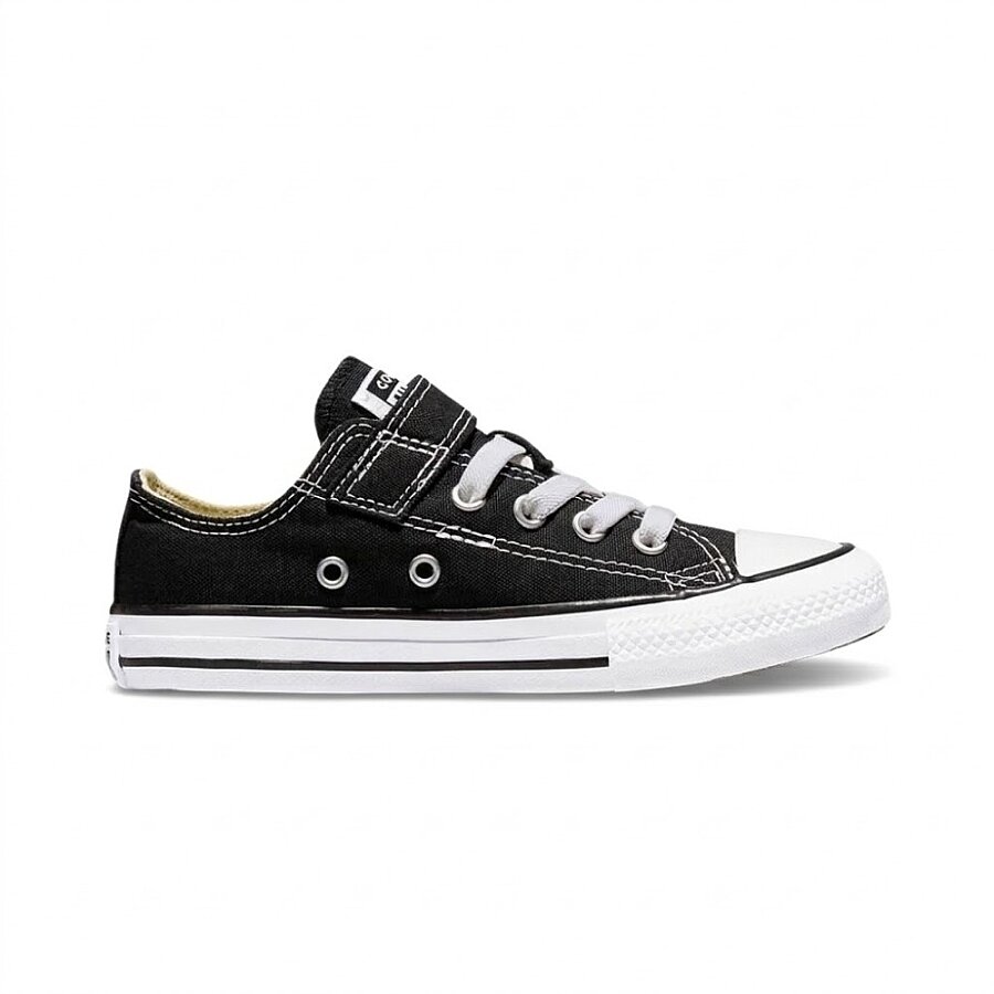 Converse Ctas 1v Ox Siyah Çocuk Spor Ayakkabı 372881c - 1