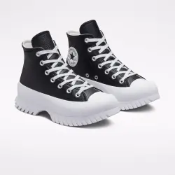 Converse Siyah Deri Bayan Spor Ayakkabı A03704c (3)