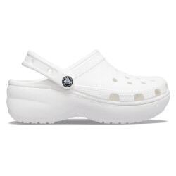 Crocs - Crocs Classic Platform Clog W Bayan Beyz Terlik206750-100 