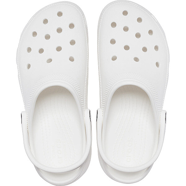 Crocs Classic Platform Clog Beyaz Kadın Terlik 206750-100 - 3