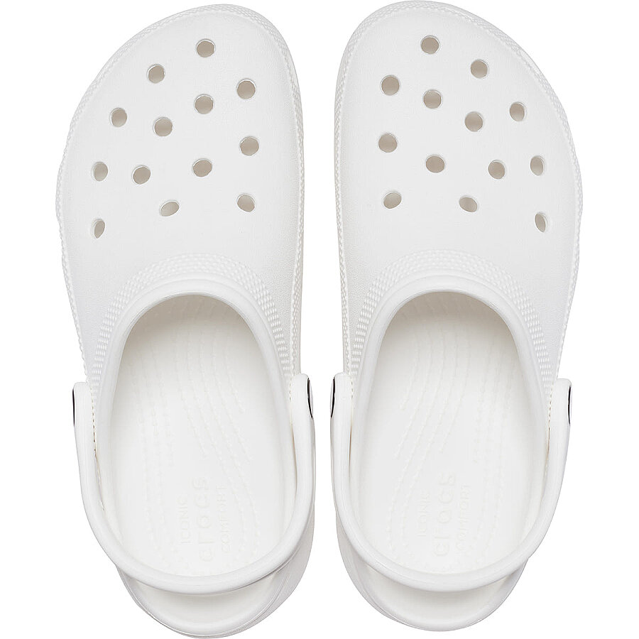 Crocs Classic Platform Clog Beyaz Kadın Terlik 206750-100 - 3