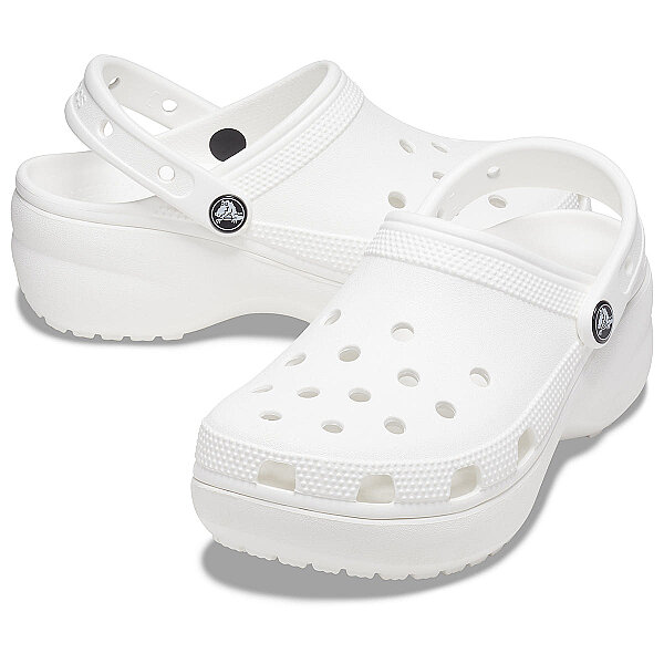Crocs Classic Platform Clog Beyaz Kadın Terlik 206750-100 (1)