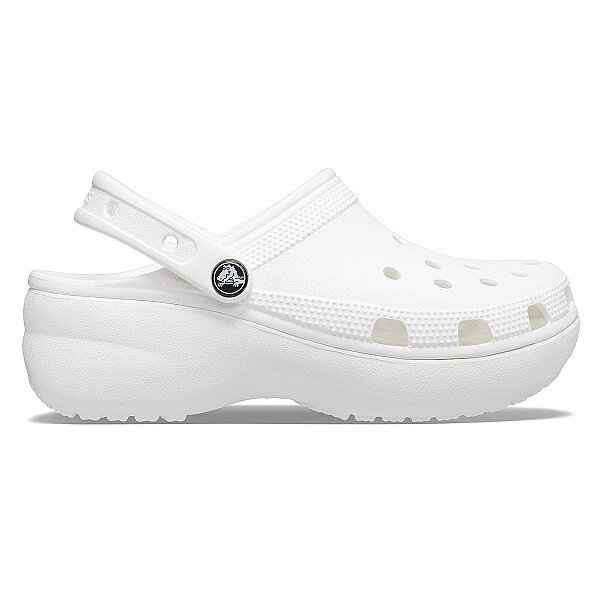 Crocs Classic Platform Clog Beyaz Kadın Terlik 206750-100