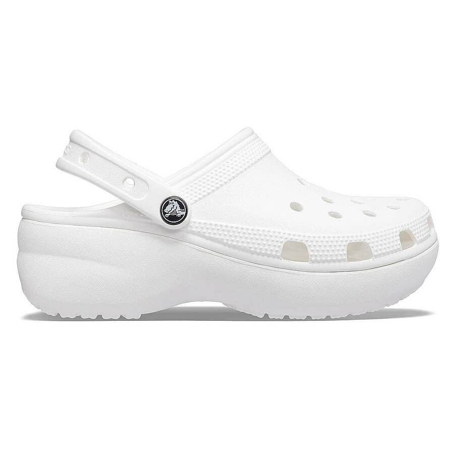 Crocs Classic Platform Clog Beyaz Kadın Terlik 206750-100 - 1