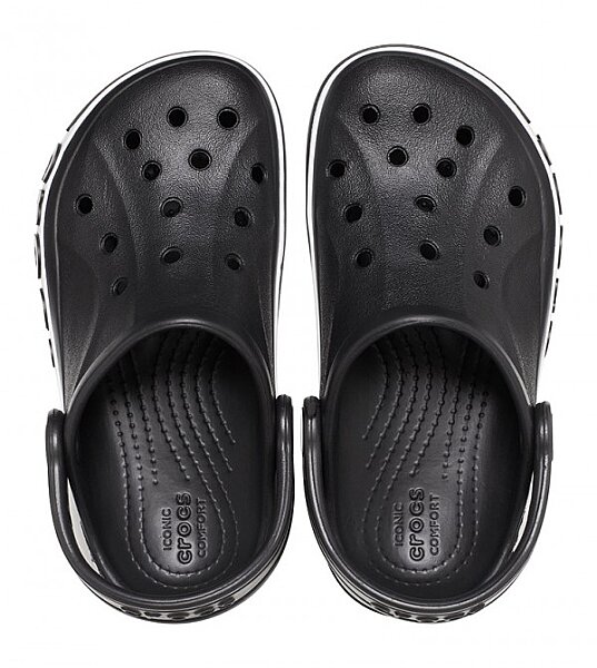 Crocs Bayaband Clog Siyah Çocuk Terlik 207019-001 - 3