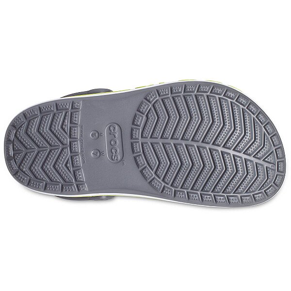 Crocs Bayaband Clog Slate Grey Lime Unisex Terlik 205089-0GX - 4