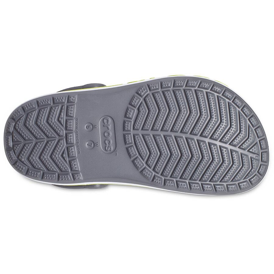 Crocs Bayaband Clog Slate Grey Lime Unisex Terlik 205089-0GX - 4