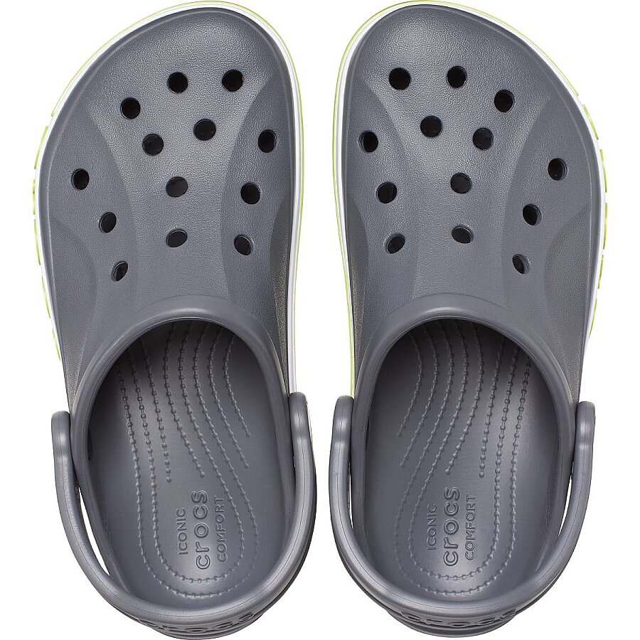 Crocs Bayaband Clog Slate Grey Lime Unisex Terlik 205089-0GX - 3