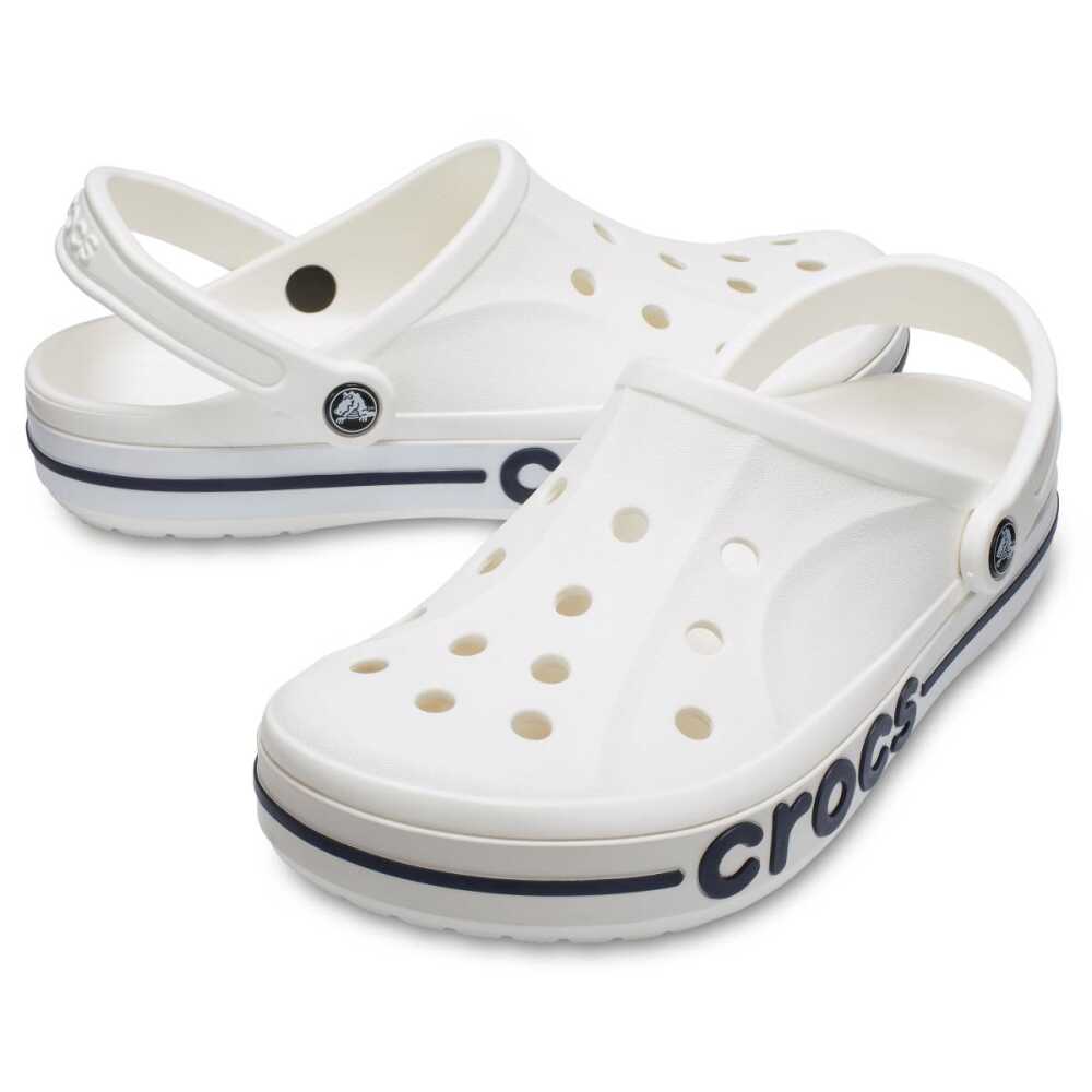 Crocs Terlik Bayaband Cloc White-navy 205089-126  Crocs Terlik Bayaband Cloc White-navy 205089-126