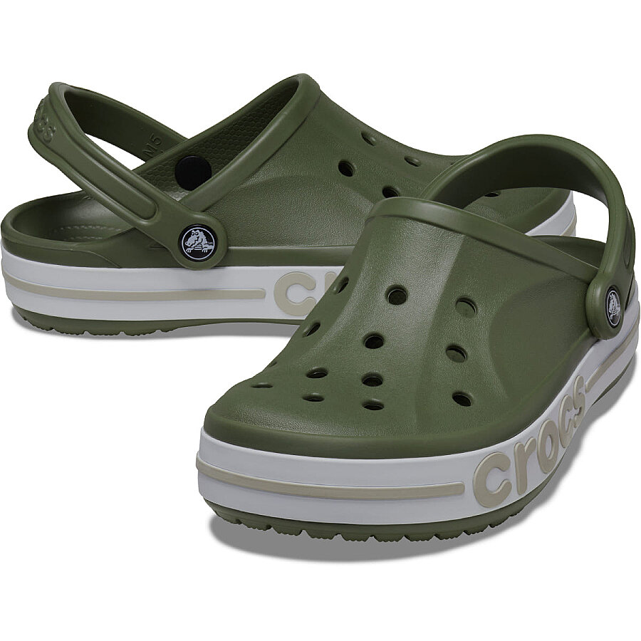 Crocs Terlik Bayaband Clog Army Green 205089-3tq  - 2