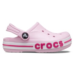 Crocs - Crocs Terlik Bayaband Clog K Ballerine Pink 207019-6tg 
