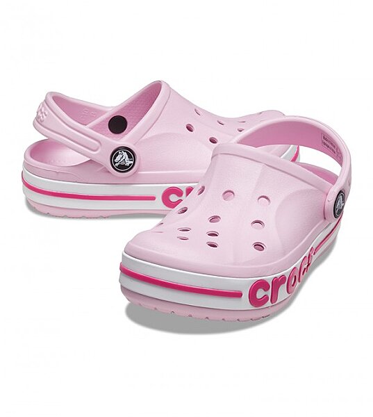 Crocs Bayaband Clog Ballerina Pink Çocuk Terlik 207019-6TG (1)