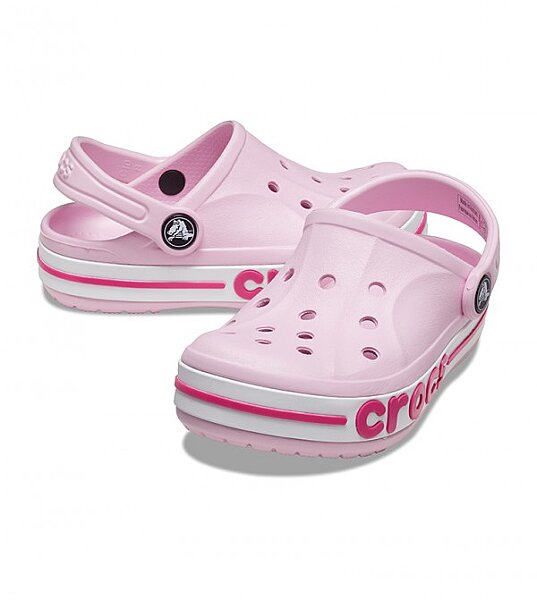 Crocs Bayaband Clog Ballerina Pink Çocuk Terlik 207018-6TG (1)