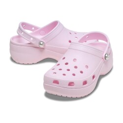 crocs - Crocs Terlik Classic Platfom Pearl Clog 211231-6zw (1)