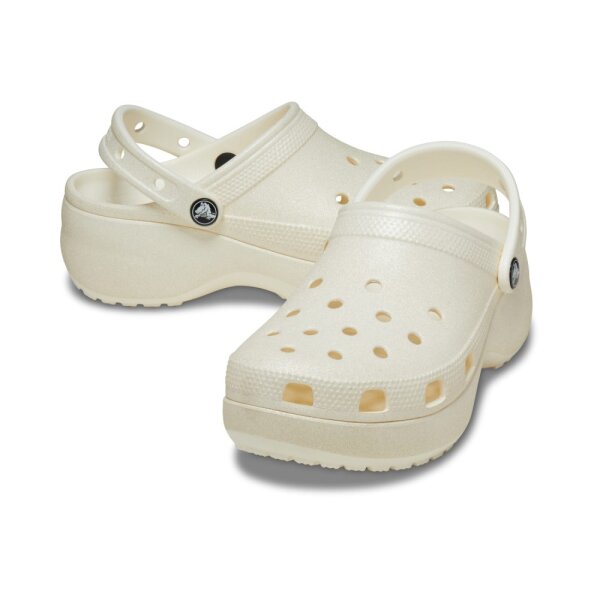 Crocs Terlik Classic Platform Glitter Clogw 207241-0wv  (1)