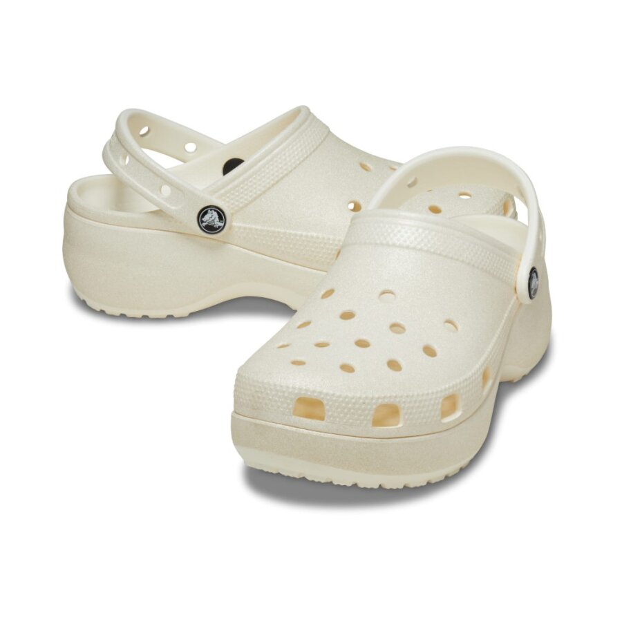 Crocs Terlik Classic Platform Glitter Clogw 207241-0wv - 2