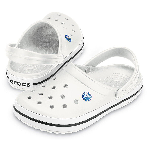 Crocs Terlik Crocband 11016-100 White  (1)