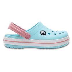 crocs - Crocs Terlik Crocband Clog T İce Blue White 207005-4s3 