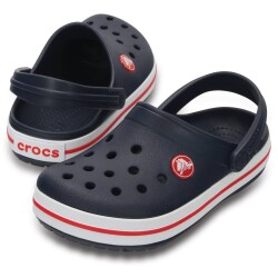 Crocs - Crocs Terlik Crocband Clog T Navy Red 207005-485 (1)