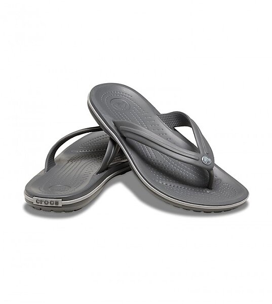 Crocs Crocband Flip Gri Unisex Terlik 11033-0EX (1)