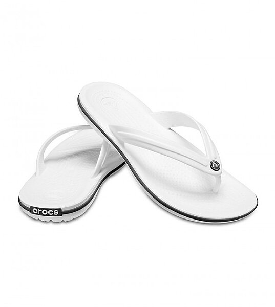 Crocs Crocband Flip Beyaz Unisex Terlik 11033-100 (1)