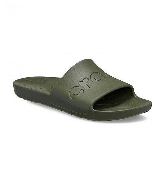 Crocs Slide Haki Unisex Terlik 210088-309 - 4