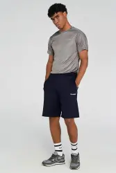 Hummel Shorts Mesen Erkek Lacivert 932095-7480 (3)