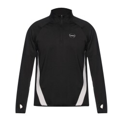 HUMMEL - Hummel Sweatshırt Jasper Zıp Erkek Siyah 922207-2001 