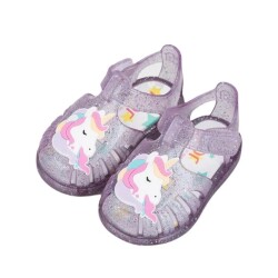 Igor Çocuk Sandaleti Tobby Unıcorno Mauve Glıtter S10341-352  - 4