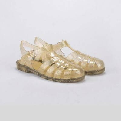 Igor Kadın Sandalet Bıarrıtz Golden Glıtter S10262-140 - 2