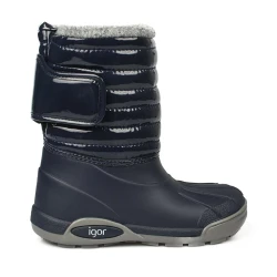 Igor Topo Skı Charol Marino Navy Çocuk Çizmesi W10168-003 (1)