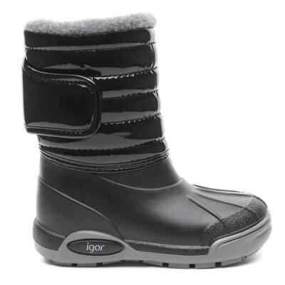 Igor Topo Skı Charol Negro Black Çocuk Çizmesi W10168-002  - 1