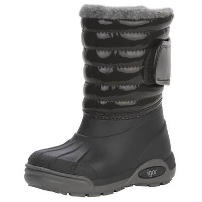 Igor Topo Skı Charol Negro Black Çocuk Çizmesi W10168-002  - 2