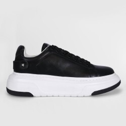 LUFIAN - Lufıan Adel 121230017 Siyah Deri Unisex Spor Ayakkabı 