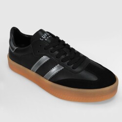 Lufian - Lufıan Davıd Erkek Siyah Deri Spor Ayakkabı 112230234 (1)