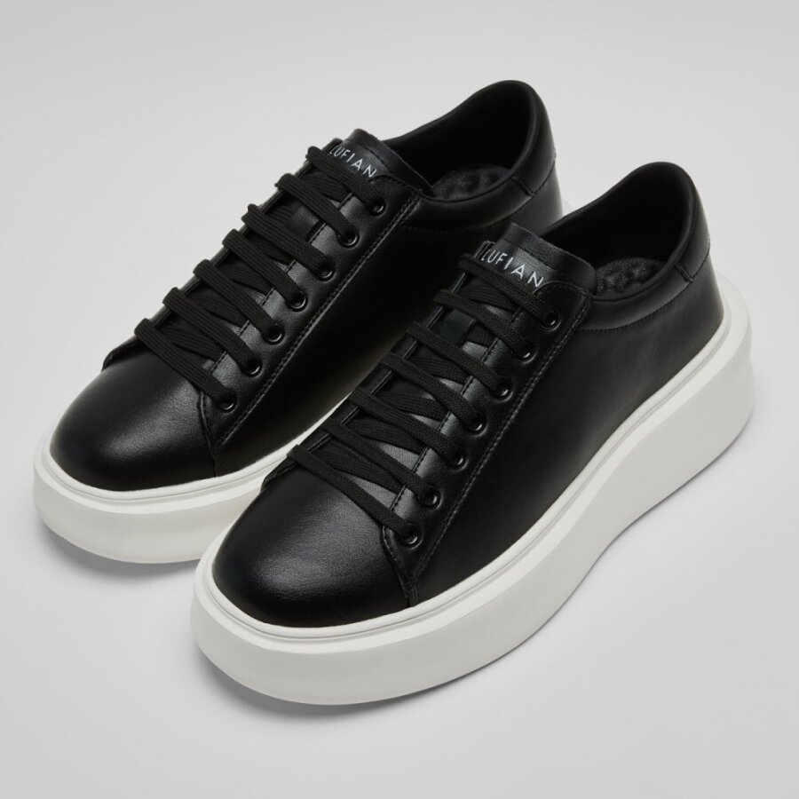 Lufıan Gage 111230328 Siyah Deri Erkek Spor Ayakkabı  - 2