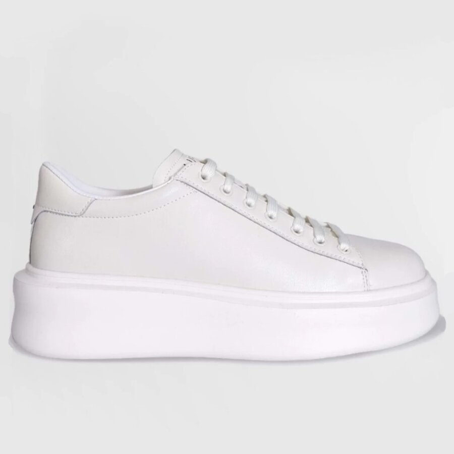 Lufıan Grace Unisex Beyaz Deri Spor Ayakkabı 121230109  - 1