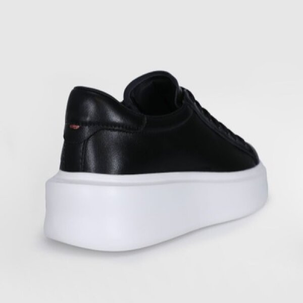 Lufıan Grace Unisex Siyah Deri Spor Ayakkabı 121230109  (1)