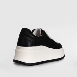 Lufıan Laura 121230003 Siyah Deri Unisex Spor Ayakkabı (2)
