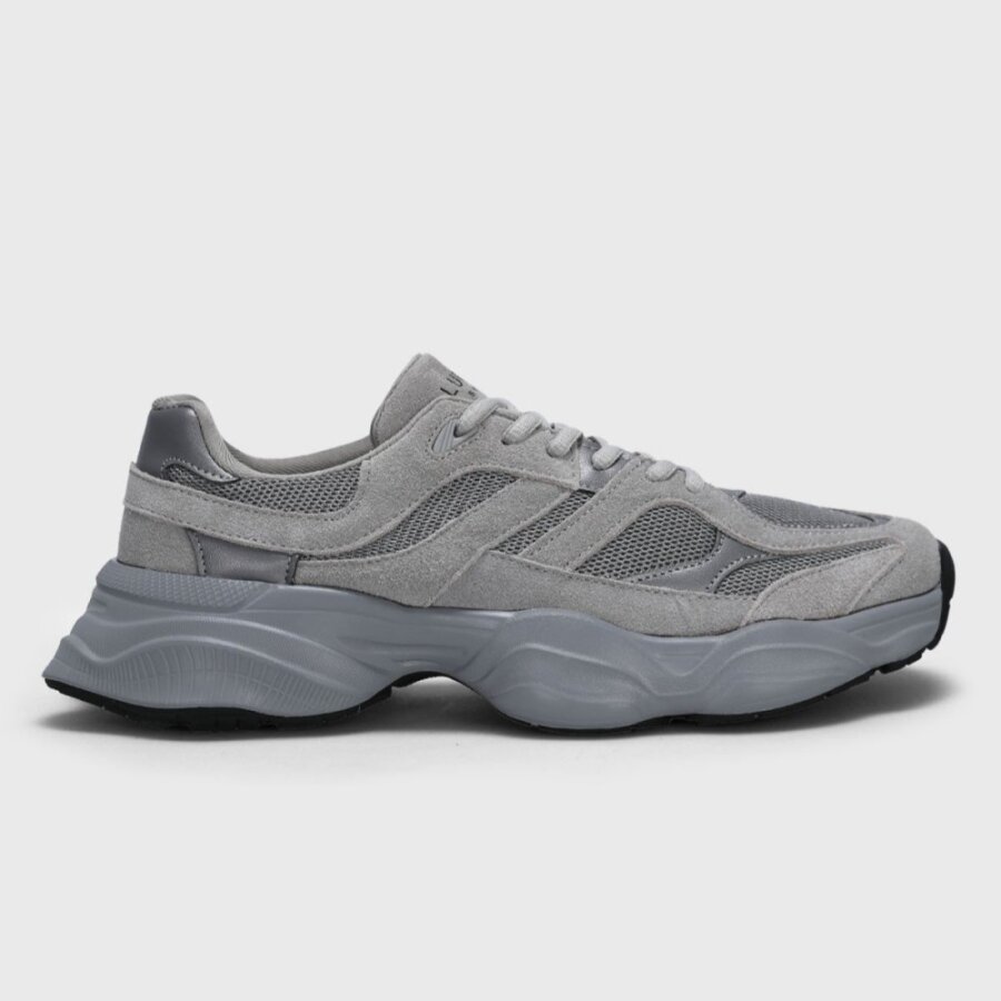 Lufıan Mark 112230240 Gri Erkek Spor Ayakkabı  - 1