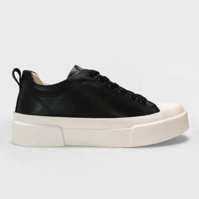 Lufıan Mıa 121230038 Siyah Byz Deri Unisex Spor Ayakkabı - 1
