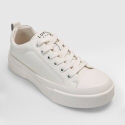 LUFIAN - Lufıan Mıa Beyaz Deri Kadın Spor Ayakkabı 122230055 (1)