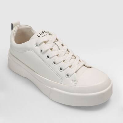 Lufıan Mıa Beyaz Deri Kadın Spor Ayakkabı 122230055 - 2