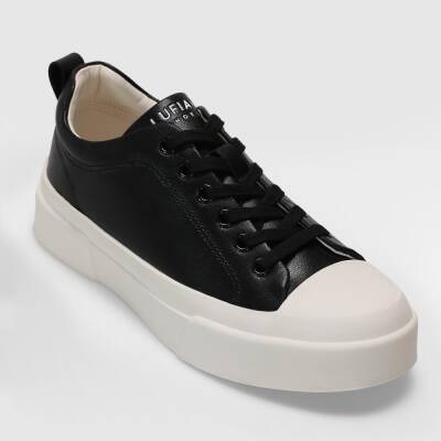 Lufıan Mıa Siyah Deri Kadın Spor Ayakkabı 122230055 - 2
