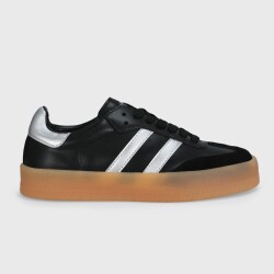 LUFIAN - Lufıan Stella Unisex Siyah Deri Spor Ayakkabı 122230030 