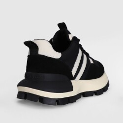 LUFIAN - Lufıan Tatum Unisex Siyah Deri Spor Ayakkabı 122230053 (1)