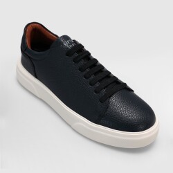 LUFIAN - Lufıan Tommy Lacivert Deri Erkek Spor Ayakkabı 112230222 (1)